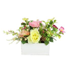 Northlight Seasonal Artificial Flowers and Greenery in a Planter