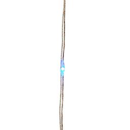 Kurt Adler 78in Silver Nylon 200 Multi-colored LED Lights