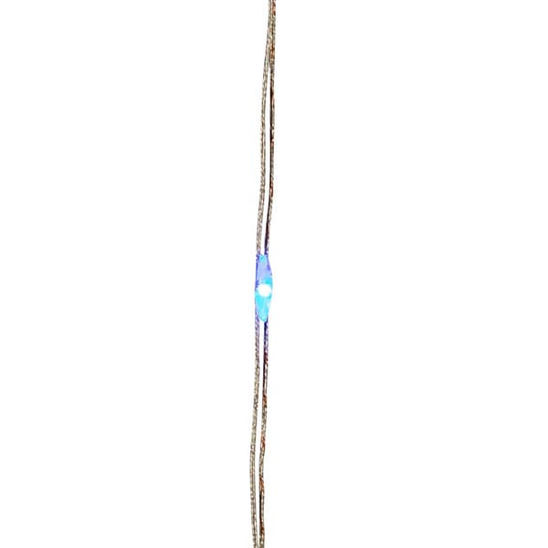 Kurt Adler 78in Silver Nylon 200 Multi-colored LED Lights