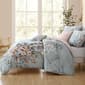 Bebejan&#174; Peach Leaves on Sage Cotton 5pc Reversible Comforter Set - image 4