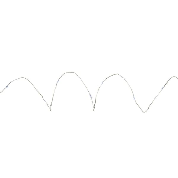 Northlight Seasonal 100 Pure White LED Micro Fairy Lights