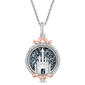 Enchanted by Disney Rose Gold Plated Majestic Princess Pendant - image 1