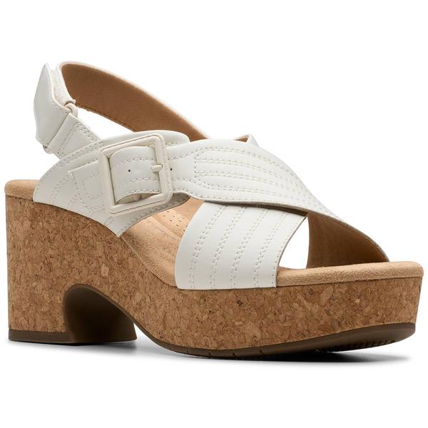 Womens Clarks(R) Collection Nerisa West Heeled Sandals - image 