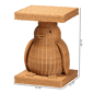 bali & pari Pembroke Handwoven Penguin End Table - image 9