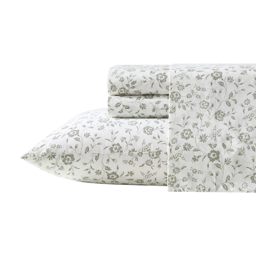 Laura Ashley(R) Miranda Percale Sheet Set