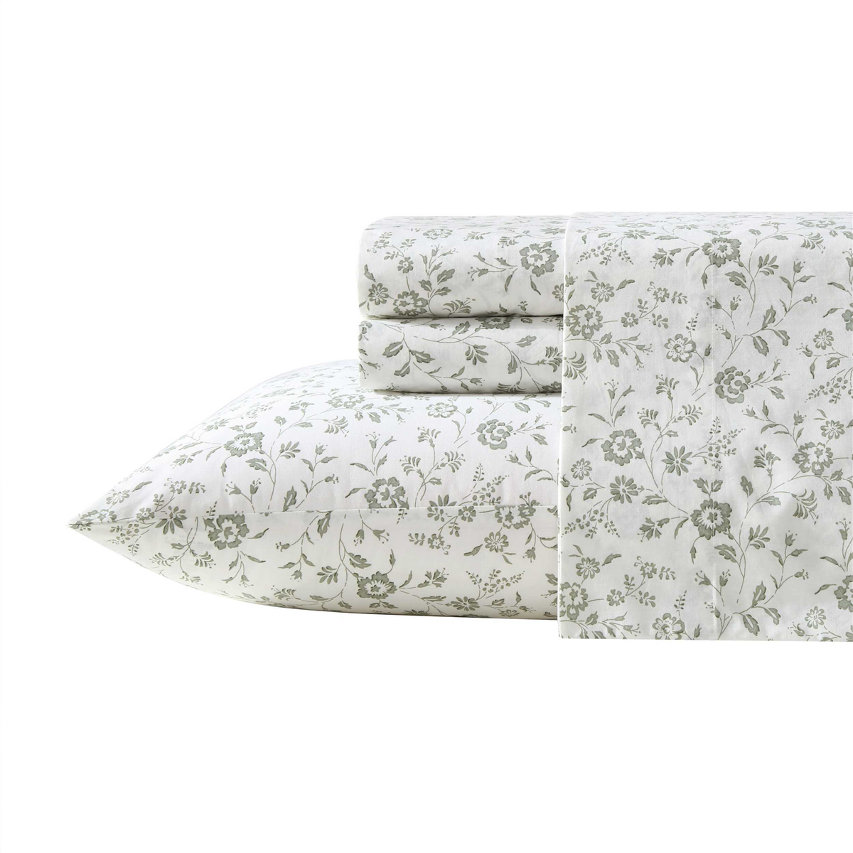 Laura Ashley(R) Miranda Percale Sheet Set