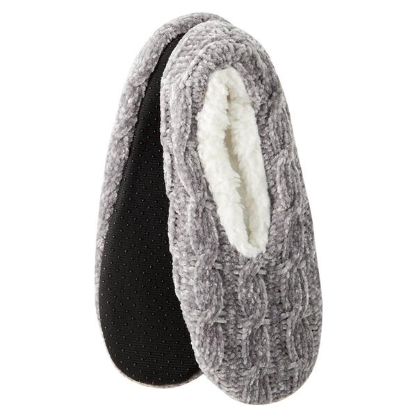 Womens Capelli New York Chenille Pull On Slippers - image 