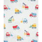 Baby Boy (NB-9M) Little Me® Construction Truck Footie & Hat Set - image 2