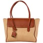London Fog Julia Straw Satchel - image 2