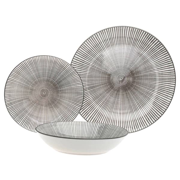 Godinger Laura Grey 12pc. Dinnerware Set