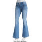 Juniors Celebrity Pink 2-Button Patch Pocket Wide Leg Denim Jeans - image 3