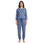 Juniors Pillow Talk 3/4 Sleeve Cats Joggers Pajama Set - image 2