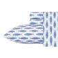 Nautica Woodblock Fish Sheet Set - image 1
