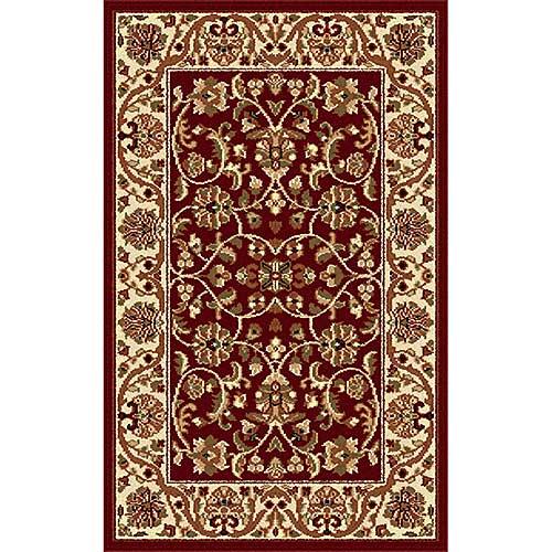 Tayse Sensation Ventura Accent Rug - Red