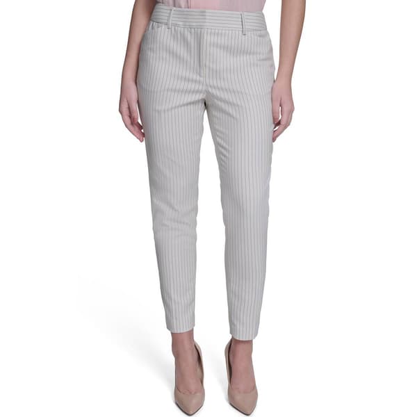 Womens Tommy Hilfiger Slim Striped Trouser With Belt - image 