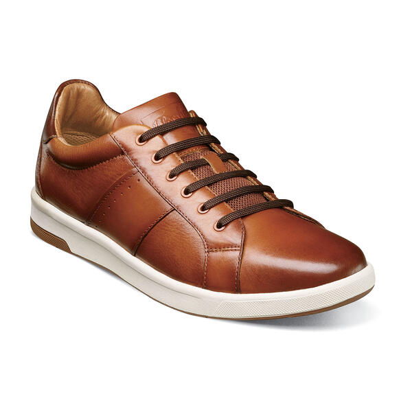Mens Florsheim Crossover Lace To Toe Fashion Sneakers - Cognac - image 