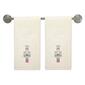 Avanti Nutcracker 2pk. Hand Towel Set - image 2