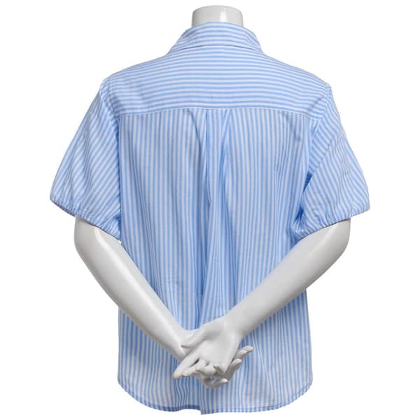 Womens beachlunchlounge Corey Button Front Stripe Blouse