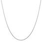 Gold Classics&#40;tm&#41; .80mm. 14k White Round Snake Chain Necklace - image 1