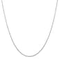 Gold Classics&#40;tm&#41; .80mm. 14k White Round Snake Chain Necklace - image 1