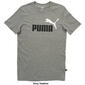 Mens Puma Short Sleeve 2-Color Logo Tee - image 5