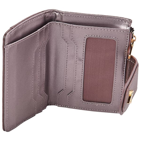 Womens Adrienne Vittadini Small Tab Wallet