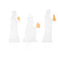 Evergreen Wise Men Christmas Yard Signs - Set of 3 - image 1