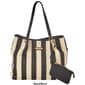 Adrienne Vittadini Sag Harbor Straw Tote - image 5