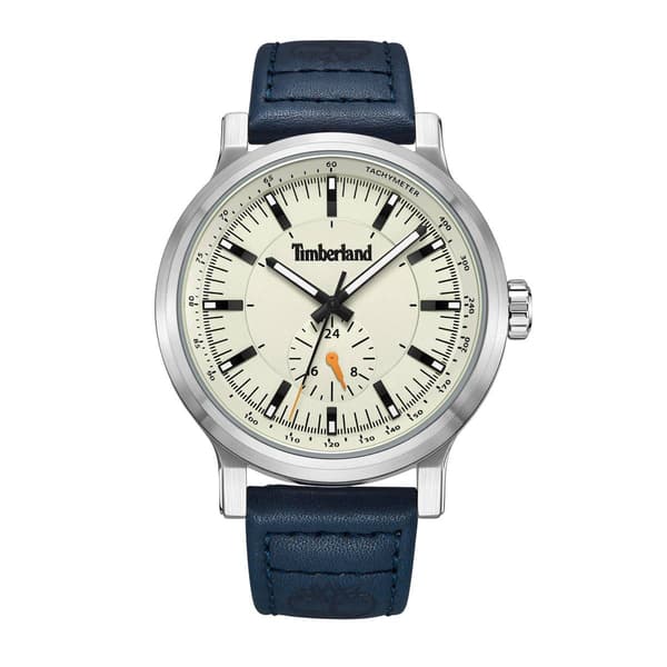 Mens Timberland Driscoll Dark Blue Three Hand Watch-TDWGF2231005