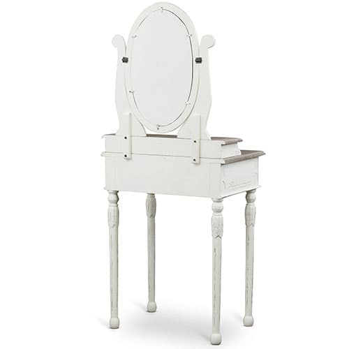 Baxton Studio Anjou Dressing Table & Mirror