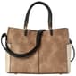 DS Fashion Small Double Handle Colorblock Satchel - image 1