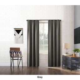 Bergen 100% Blackout Panel Rod Pocket Curtain