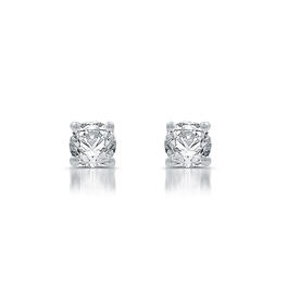 Nova Star&#40;R&#41; White Gold Lab Grown Diamond Stud Earrings