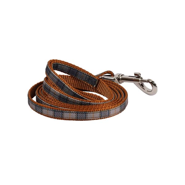 Best Furry Friends Harvest Plaid Pet Leash - image 