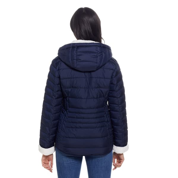 Womens Weatherproof&#174; Sherpa Lined Puffer Jacket