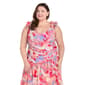 Plus Size R&M Richards High Low Floral Dress - image 4