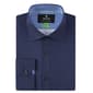 Mens Tom Baine Regular Fit Check Performance Dress Shirt - Navy - image 4