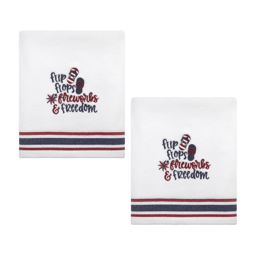 Avanti Flip Flop Flag 2pk. Hand Towel Set