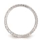 Pure Fire 14kt. White Gold Lab Grown Diamond Shared Prong Band - image 3