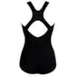 Womens Dolfin® Conservative Lap One Piece Swimsuit - Black - image 2