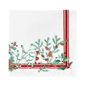 Threadmade Winter Holiday Berry Fabric Napkins - Set of 4 - image 3
