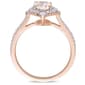 Gemstone Classics™ 10kt. Rose Gold Vintage Engagement Ring - image 4