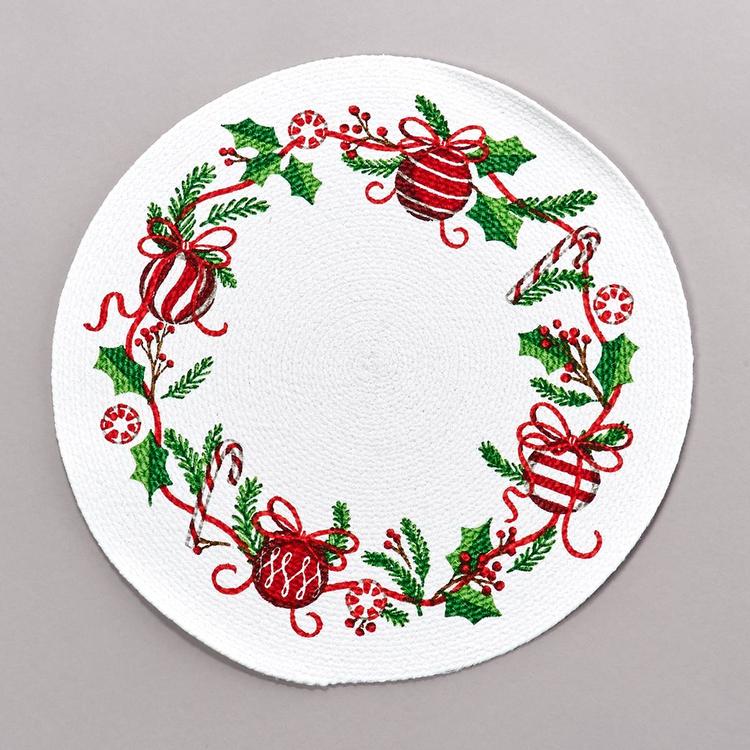 Kay Dee Merry Nutcracker Braded Placemat