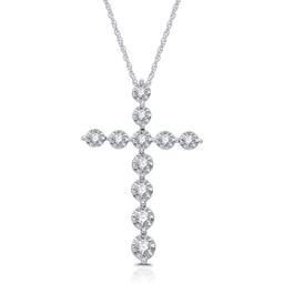 Nova Star(R) 1/4cttw. Lab Grown Diamond Cross Pendant