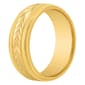 Mens Endless Affection™ Arrow Detail Milgrain 8mm Band - image 2