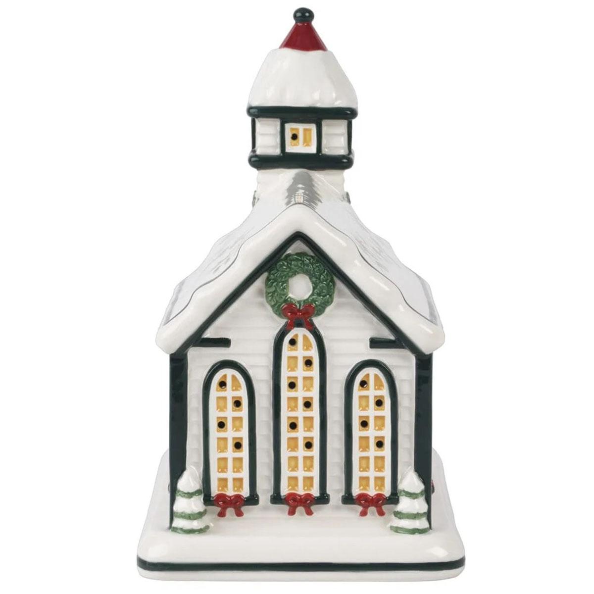 Pfaltzgraff® Winterberry Village Church with LED Light