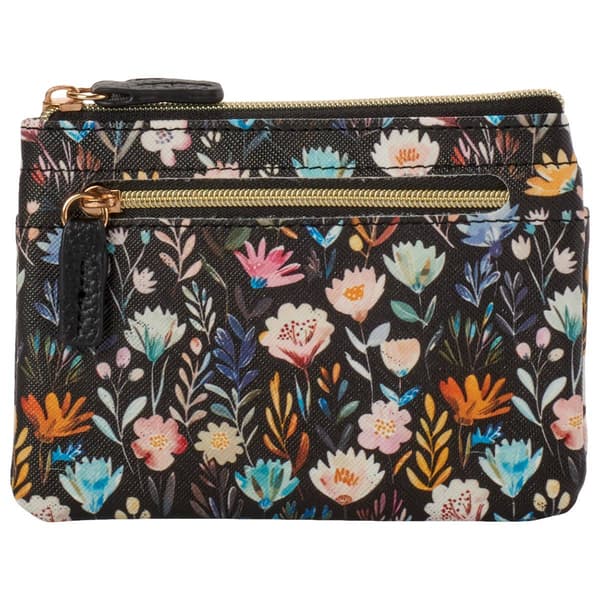 Womens Buxton Large ID Coin Case Wallet