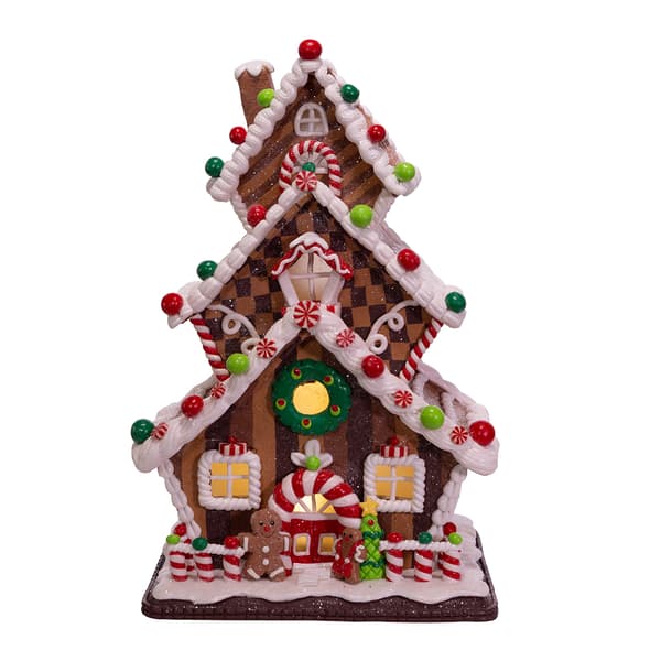 Kurt S. Adler 13in. LED Gingerbread Cookie House