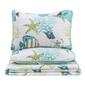 FreshFolds 3pc. Coastal Fish Themed Bedspread Quilt Set - image 2
