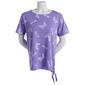 Womens Bonnie Evans Short Sleeve Butterfly Dragonfly Tee - image 1